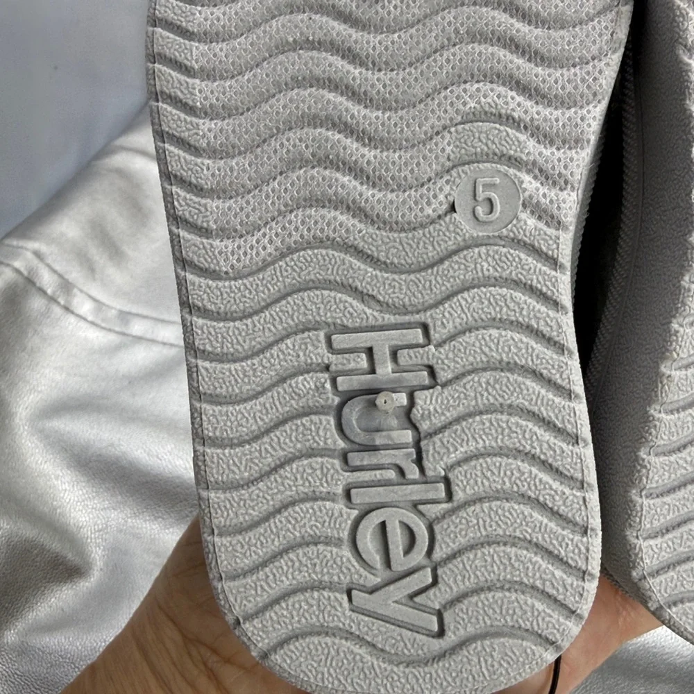 (S4)Hurley-Modi Kids' Indoor/Outdoor Slippers,Durable Clogs with Fur Fleece,Sz 5